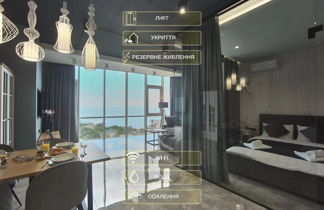 Apartamento Gagarin Plaza Luxury Sea View Odesa